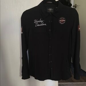 Harley-Davidson Black Long Sleeve Shirt
